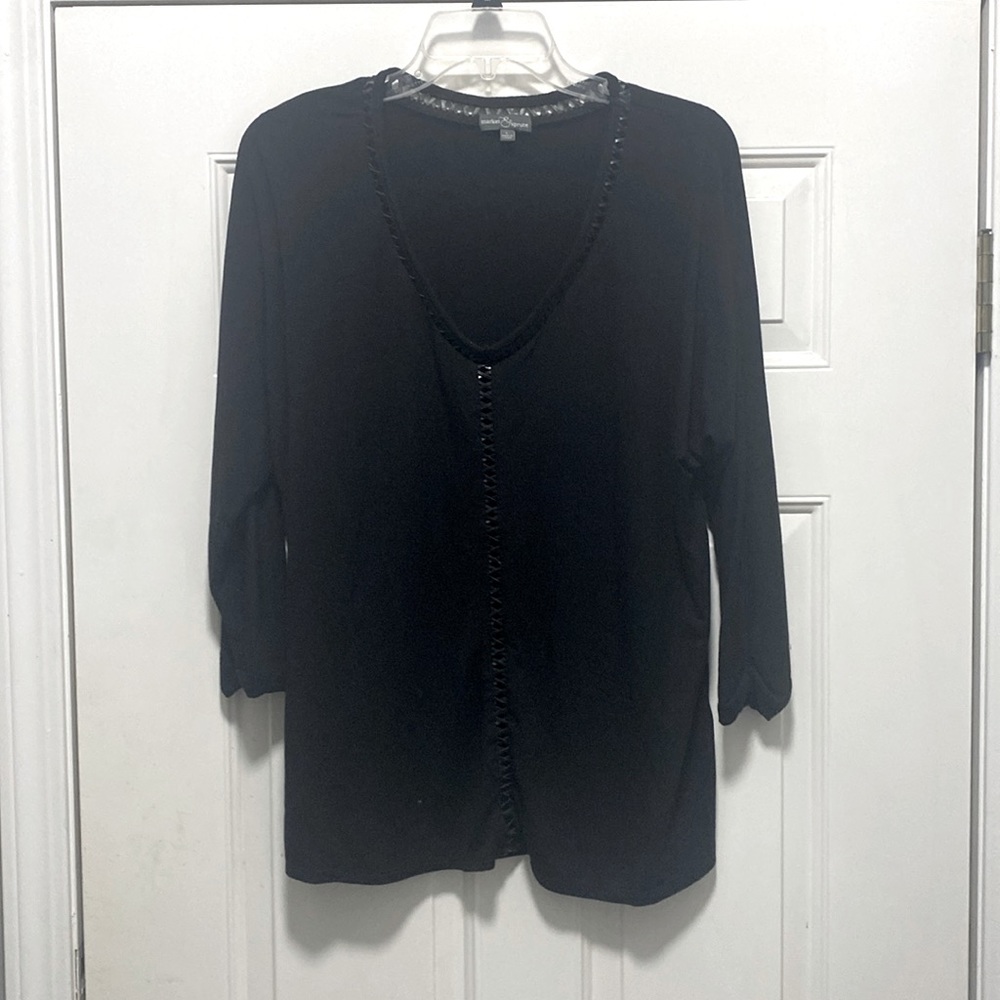 Market and spruce blouse